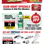 Bar's Bugs Windscreen Cleaner 375ml $1 (Save $4.09) @ SCA Club Plus Members Only