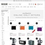 Up to 60% off Selected Appliances & Travel Goods - MYER