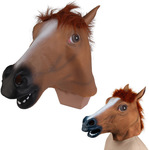 Latex Rubber Horse Head Mask USD$7.22 (AUD$9.95) Delivered @ AliExpress
