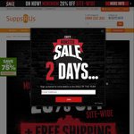 20% off $140 Spend + Free Shipping @ Supps R Us