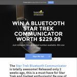 Win a Star Trek Bluetooth TOS Communicator Worth $229.99