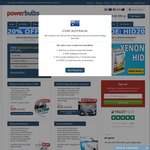 25% off Everything at PowerBulbs