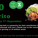 $10 Burrito, Wednesday (7/9) @ Zambrero (ACT)