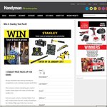 Win 1 of 3 Stanley Tool Packs Worth $522 Each from Handyman Magazine
