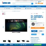 LG 65" B6T/C6T OLED - $4,999 - Bing Lee
