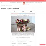 Win a Pair of Ladies Shoes and a Bouquet of Flowers from Rollie Shoes and Daily Blooms