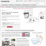 Kenwood Titanium Major KMM025 $682 Delivered @ Kenwood World