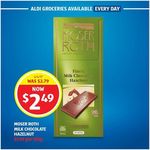 Win 1 of 10 Packs of 13 Moser Roth Chocolate Bars from ALDI
