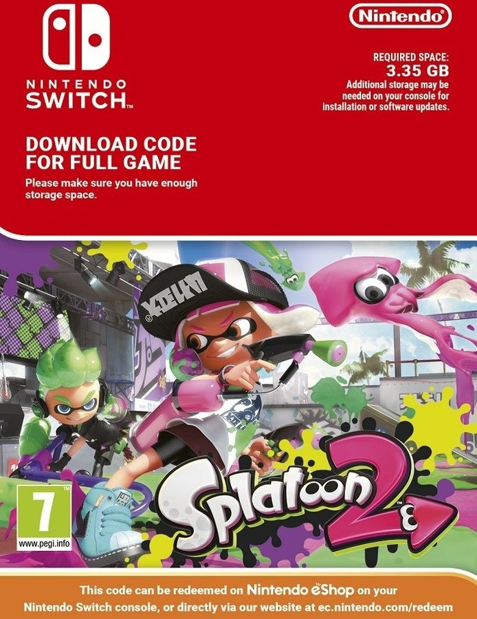 Нинтендо код игры. Splatoon 2 (Nintendo Switch). Коды Nintendo Switch. Игры Nintendo Switch Splatoon. Nintendo Switch игры для Nintendo Switch.