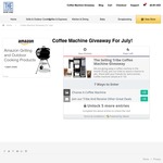 Win Your Choice of One of Four Different Coffee Machines or US$150 Amazon Gift Card from The Selling Tribe