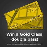 Win 1 of 3 Gold Class Double Passes Worth $64 from Village 