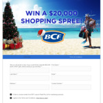 Win $20,000 Worth of BCF Gift Cards or 1 of 3 $3,000 BCF Gift Cards from Nine Network