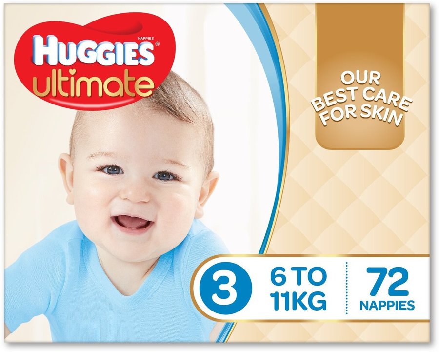 Huggies Ultimate Nappies Various Sizes, 21 Per Box Amazon AU