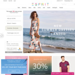 Extra 25% off Sitewide + $25 off $75 Spend + Free Shipping over $50 @ Espirit [Friends - Free Membership]