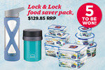 Win 1 of 5 Lock and Load Food Storage Sets Worth $129.85 Each from Super Food Ideas Magazine