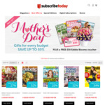 Up to 50% off All Mags + Free $30 Edible Blooms Voucher @ Subscribe Today