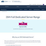Up to 50% off Aussie Dedicated Servers. Starting $60.50/month (Intel Xeon E3-1245v5 4c/8t 3.5GHz) @ OVH.com.au