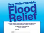 Free $20 Gift Card from Terry White for Flood Victims- First 2000 People