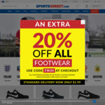 Extra 20% off All Footwear @ Sports Direct AU