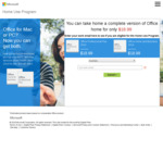 [Home Use Program] Microsoft Office Professional Plus (Windows 10) & Office Home & Business 2019 (Mac) $18.99ea @ Microsoft HUP