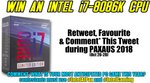 Win an Intel i7-8086K CPU Worth $669 from Blunty