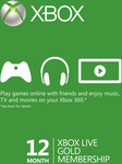 12 Month Xbox Live Gold Membership $56.89 @ CD Keys
