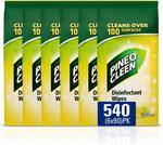Pine O Cleen 540 Antibacterial Surface Wipes Bundle (6x 90 Pack) $19.99 + Delivery (Free with $49+ Spend or Prime) @ Amazon AU