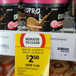 [SA] Fropro Salted Caramel Icecream 520ml $2.50 @ Coles, Rundle Place