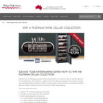 Win a Platinum Wine Cellar Collection Worth $5,129 from Wine Selectors