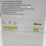 Huawei P20 Pro $829.99 @ Costco (Membership Required)