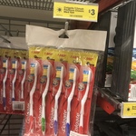 5 Pack of Colgate Toothbrushes $3.00 @ The Reject Shop
