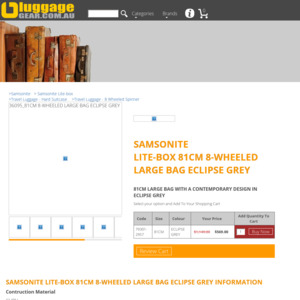 samsonite lite box 81cm