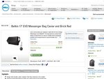 Belkin 17'' EVO Messenger Bag Caviar and Brick Red $38 Delivered at @Dell.com.au