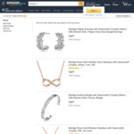 Swarovski Crystals Bracelets and Anklets Starting from $9.99 + Free Shipping @ Mestige Amazon AU