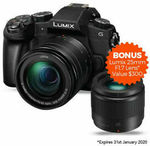 [eBay Plus] Panasonic Lumix G85 + 12-60mm F3.5-5.6 & Bonus 25mm F1.7 Lens + $50 EFTPOS card - $794.72 Delivered @ Teds eBay