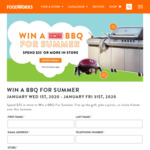 Win 1 of 3 Ziegler & Brown Turbo Elite 5 Burner BBQs Valued at $2399 or 1 of 50 Single Burner BBQs from Foodworks [Purchase]