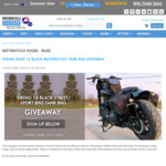 Win a Viking 14 Black Motorcycle Tank Bag from Motorcycle House