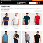 30% off T-Shirts, Shirts & Shorts + Buy 2 or More for Additional 25% off @ Superdry