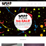 50% off Storewide at Splat Shoes