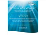 50% off Selected Biotherm Products (Women's, Men's Skincare & Body) -Starts Today@Myer-Club Members