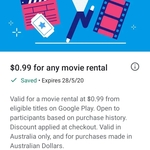 $0.99 Movie Rental on Google Play