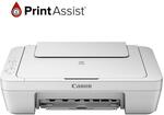 Canon PIXMA Home MG2560 All-in-One Photo Inkjet Printer for $5