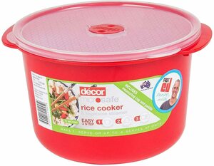 how to use decor microwave rice cooker