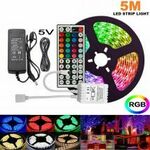 LED Strips 5050 RGB 5m Waterproof with 5A Power Adaptor (35% off) $27.99 Delivered @ Ezonedeal