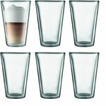 Bodum Canteen Insulated Glass Double Wall, 6 Pieces Transparent $39.69 Delivered @ Amazon AU