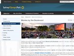 Free Movies by The Boulevard at Sydney Olympic Park 7-22 January 2012