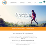 Win a $1,000 Visa Gift Card from Exercise Right