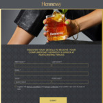[VIC, SA, WA, QLD] Free Hennessy x Ginger at Selected Venues