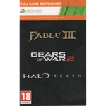 OzGameShop Halo Reach + Gear Of War 2 + Fable 3 Full Game Download Codes $22.99 + FREE Delivery