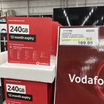 [NSW] Vodafone 12-Month 240GB Prepaid SIM $169.99 (was $199.99) @ Costco Casula (Membership Required)